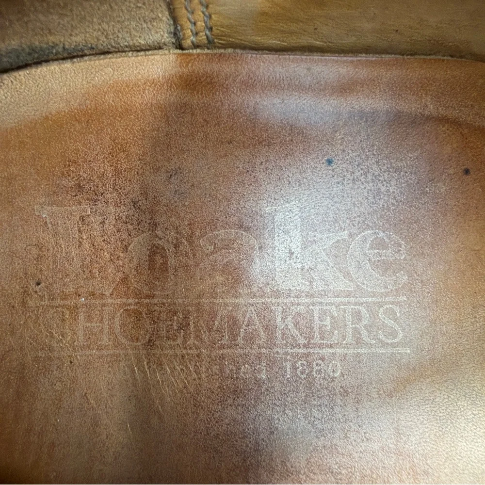 Loake X Dr Martens Men’s Oxford Shoes US Size 10 UK 9 Made In England - Picture 5 of 11